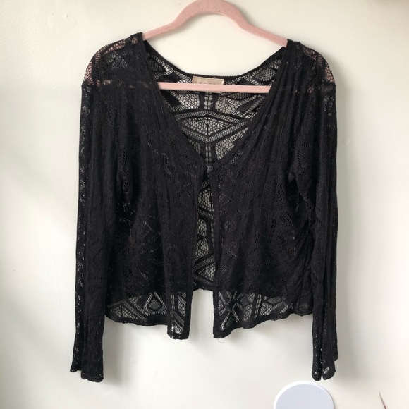 Sweaters - Vintage lace cardigan
